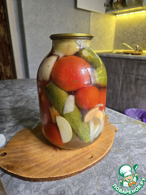 Яблочно-луковые томаты Яблочно-луковые томаты