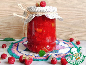 Яблочно-малиновое варенье Яблочно-малиновое варенье