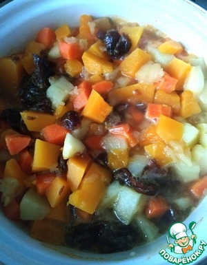 Яблочно-морковное пюре с тыквой Яблочно-морковное пюре с тыквой