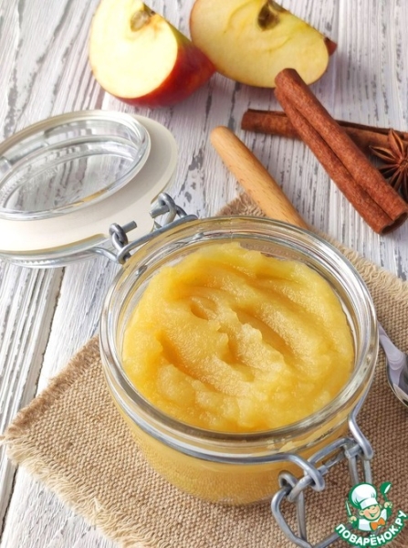 Яблочное пюре без сахара Яблочное пюре без сахара