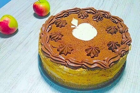 Яблочный крем для торта