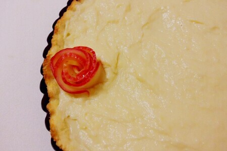 Яблочный пирог "розовый букет" Яблочный пирог "розовый букет"