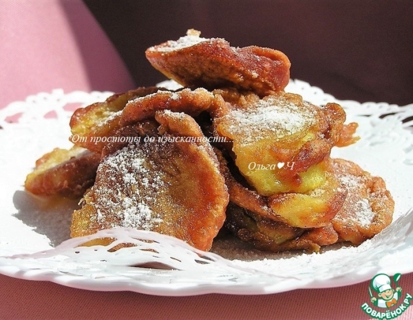 Яблоки в пряном кляре Яблоки в пряном кляре