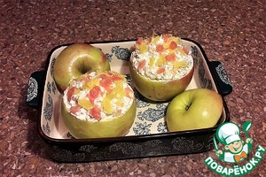 Яблоки запеченные с начинкой