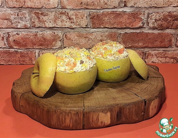 Яблоки запеченные с начинкой