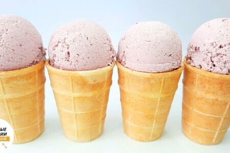 Ягодное мороженое в домашних условиях