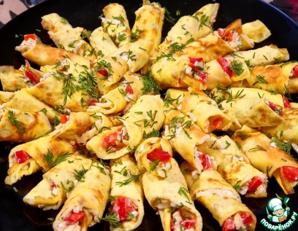 Яичные рогалики