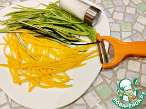 Яичный блинчик с овощами Яичный блинчик с овощами