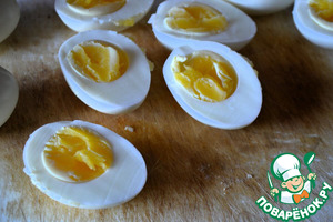 Яйца, фаршированные иваси