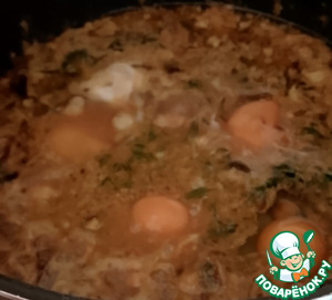 Яйца в кокосовом карри Яйца в кокосовом карри