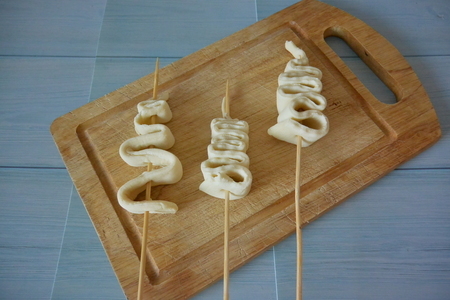 Ёлочки из слоёного теста