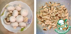 Кабачки, фаршированные мясом и грибами под сырной корочкой