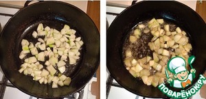 Кабачки, фаршированные мясом и грибами под сырной корочкой