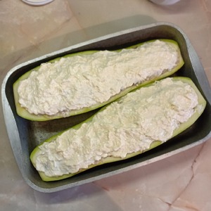 Кабачки, фаршированные рисом и грибами Кабачки, фаршированные рисом и грибами