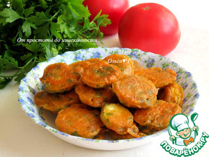 Кабачки в пикантном кляре Кабачки в пикантном кляре