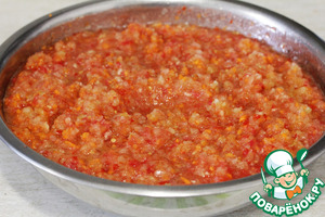 Кабачковая икра с кавказским акцентом