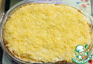 Кабачковая лазанья с фаршем и соусом бешамель