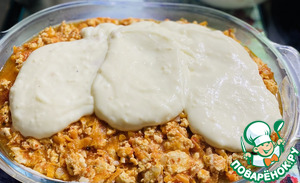 Кабачковая лазанья с фаршем и соусом бешамель