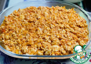 Кабачковая лазанья с фаршем и соусом бешамель