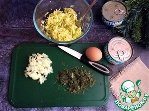 Кабачковая запеканка с тунцом Кабачковая запеканка с тунцом