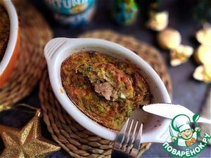 Кабачковая запеканка с тунцом Кабачковая запеканка с тунцом