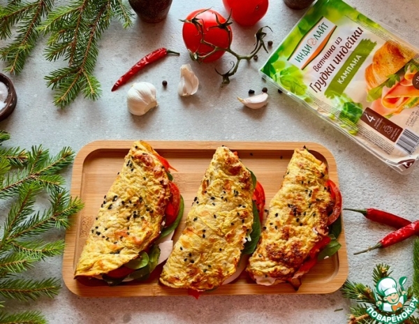 Кабачковые такос с индейкой Кабачковые такос с индейкой