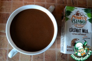 Какао на кокосовом молоке Какао на кокосовом молоке