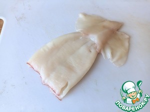 Кальмары, фаршированные тунцом и рисом Кальмары, фаршированные тунцом и рисом