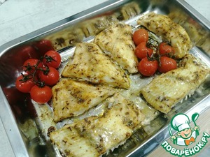 Камбала в соусе карри запеченная в духовке Камбала в соусе карри запеченная в духовке