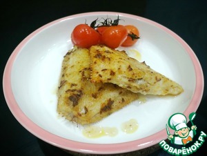 Камбала в соусе карри запеченная в духовке