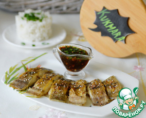 Камбала жареная по-корейски Камбала жареная по-корейски