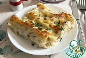 Каннеллони в сливках