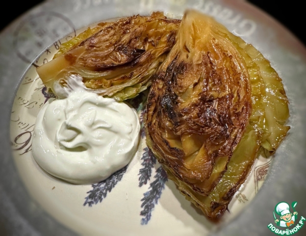 Капуста. Молодая. Но жареная