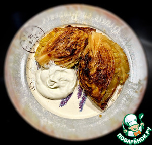 Капуста. Молодая. Но жареная