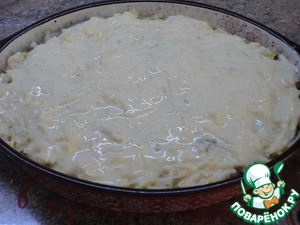 Капустная запеканка с фаршем и грибами Капустная запеканка с фаршем и грибами