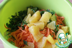 Капустный салат с апельсином Капустный салат с апельсином