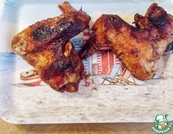 Карибская курица в соусе из тамаринда