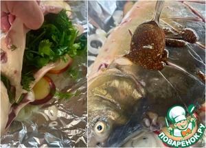 Карп. Запеченный в духовке Карп. Запеченный в духовке