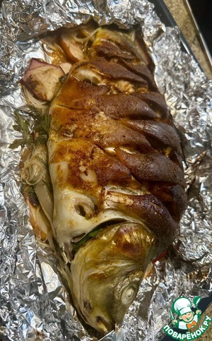 Карп. Запеченный в духовке Карп. Запеченный в духовке