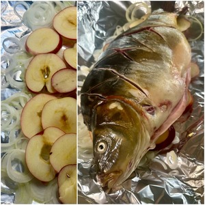 Карп. Запеченный в духовке Карп. Запеченный в духовке