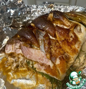 Карп. Запеченный в духовке Карп. Запеченный в духовке