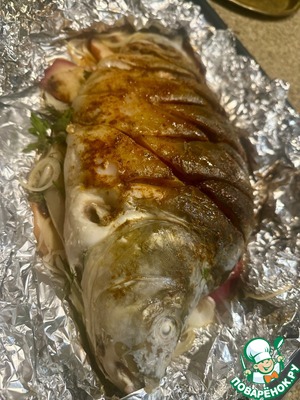 Карп. Запеченный в духовке Карп. Запеченный в духовке