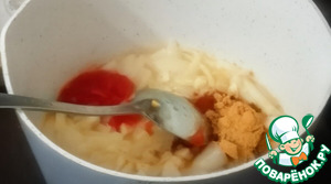 Карри с фасолью в масле масала