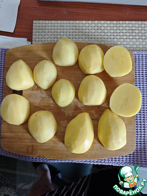 Картофель под сыром в духовке "Праздничный"