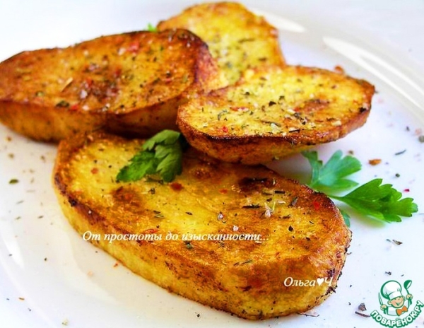 Картофель с хрустящей корочкой Картофель с хрустящей корочкой
