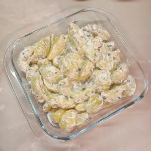 Картофель в сметанном маринаде