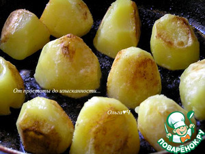 Картофель в томатно-соевом соусе