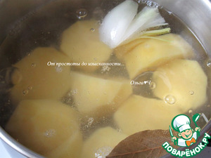 Картофель в томатно-соевом соусе