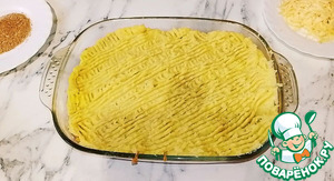 Картофельная запеканка с фаршем Аши Парментье