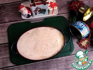 Картофельная запеканка с консервированным тунцом